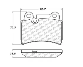 StopTech Brake Rotors, Front, Silver, for Ford Mustang 2015-2023, 104.1277