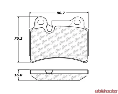 StopTech Brake Rotors, Front, Silver, for Ford Mustang 2015-2023, 104.1277 - 104.12770