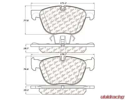StopTech Brake Rotor, Front, Silver, for Honda Civic 2006-2011, 104.1294 - 104.12940
