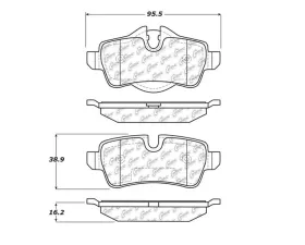 StopTech High-Performance Brake Rotor for Ford Mustang 2015-2023, 104.1309