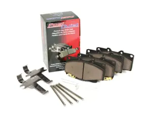 StopTech Brake Pads - Front, Ceramic, Red - Ford Mustang 2015-2023 - 105.1182