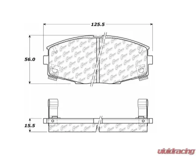 StopTech Brake Rotor, Front, Silver, for Honda Civic 2006-2011, 105.0435 - 105.04350