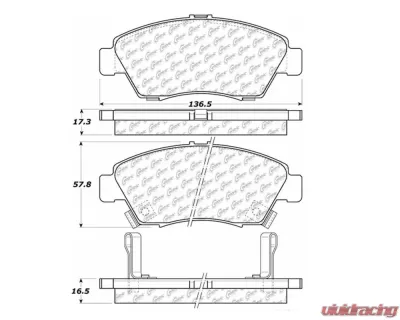 StopTech Brake Rotor, Front, Silver, for Ford Mustang 2005-2014, 105.0621 - 105.06210