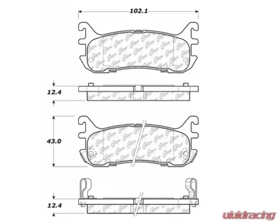 StopTech Brake Rotor Set, Front, Silver, for Honda Civic 2006-2011, 105.0636 - 105.06360