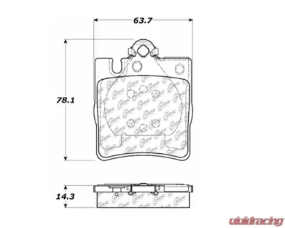StopTech Brake Rotor - Front, Silver, Ford Mustang 2015-2023, 105.0876 - 105.08760