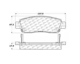 StopTech Brake Rotor, Front, Silver, Ford Mustang 2015-2023, 105.0883