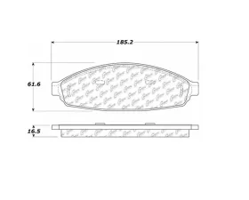 StopTech Brake Rotor, Front, Silver, Ford Mustang 2015-2021, 105.0931