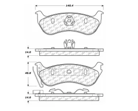 StopTech Brake Rotor, Front, Silver, Ford Mustang 2015-2023, 105.0964