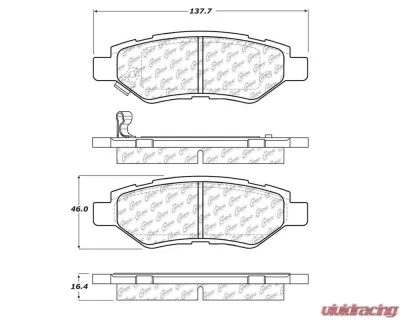 StopTech Brake Rotors, Front, Silver, Honda Civic 2006-2011, 105.1337 - 105.13370