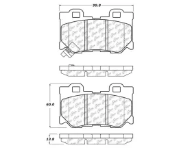 StopTech Brake Rotor, Front, Silver, Ford Mustang 2015-2023, 105.1347