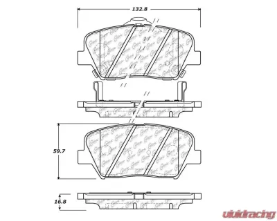 StopTech Brake Rotor Set ??? Front, Silver, Nissan 350Z 2003-2008, 105.1432 - 105.14320