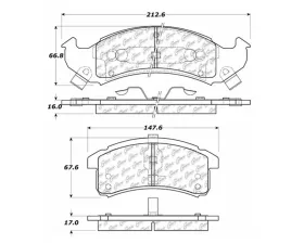 StopTech Brake Rotor Set - Front, Silver, Honda Civic 2006-2011, 106.0505