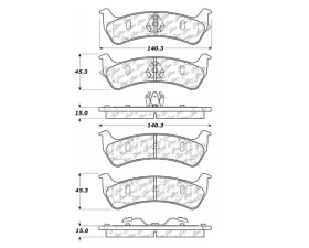 StopTech Brake Rotor Kit, Front, Black, 2008-2019 Subaru WRX, 106.0625