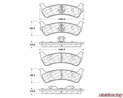StopTech Brake Rotor Kit, Front, Black, 2008-2019 Subaru WRX, 106.0625 - 106.06250