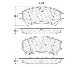 StopTech Brake Rotor, Front Left, Silver, Ford Mustang 2015-2021, 106.0753