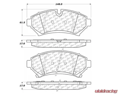 StopTech Brake Rotor, Front Left, Silver, Ford Mustang 2015-2021, 106.0753 - 106.07530