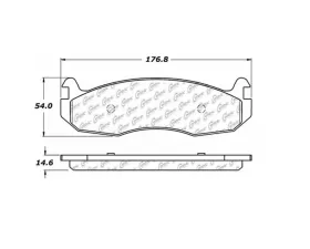 StopTech Brake Rotor - Front, Silver, Ford Mustang 2015-2023, 106.0788