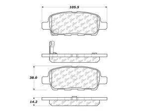 StopTech Brake Rotor, Front, Silver, Ford Mustang 2015-2023, 106.0905 - 106.09050 - Image 5