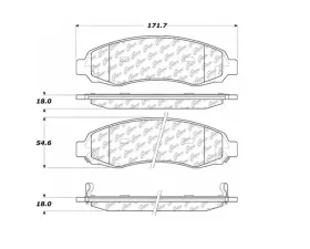 StopTech Brake Rotor Set - Front, Silver, Ford Mustang 2015-2023, 106.0962