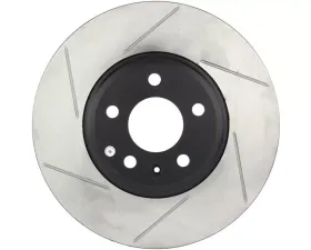StopTech Sport Slotted Brake Rotor Front Right Audi A4 2002-2008, Gray 126.33123SR