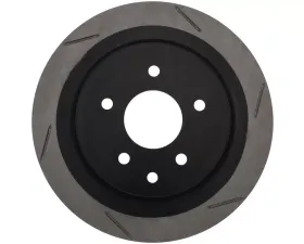 StopTech Sport Slotted Brake Rotor Rear Left for Honda Civic 2006-2011, Black, 126.42088SL