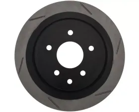 StopTech Sport Slotted Brake Rotor Rear Right, Red, 126.42088SR - Fits Honda Civic 2006-2011