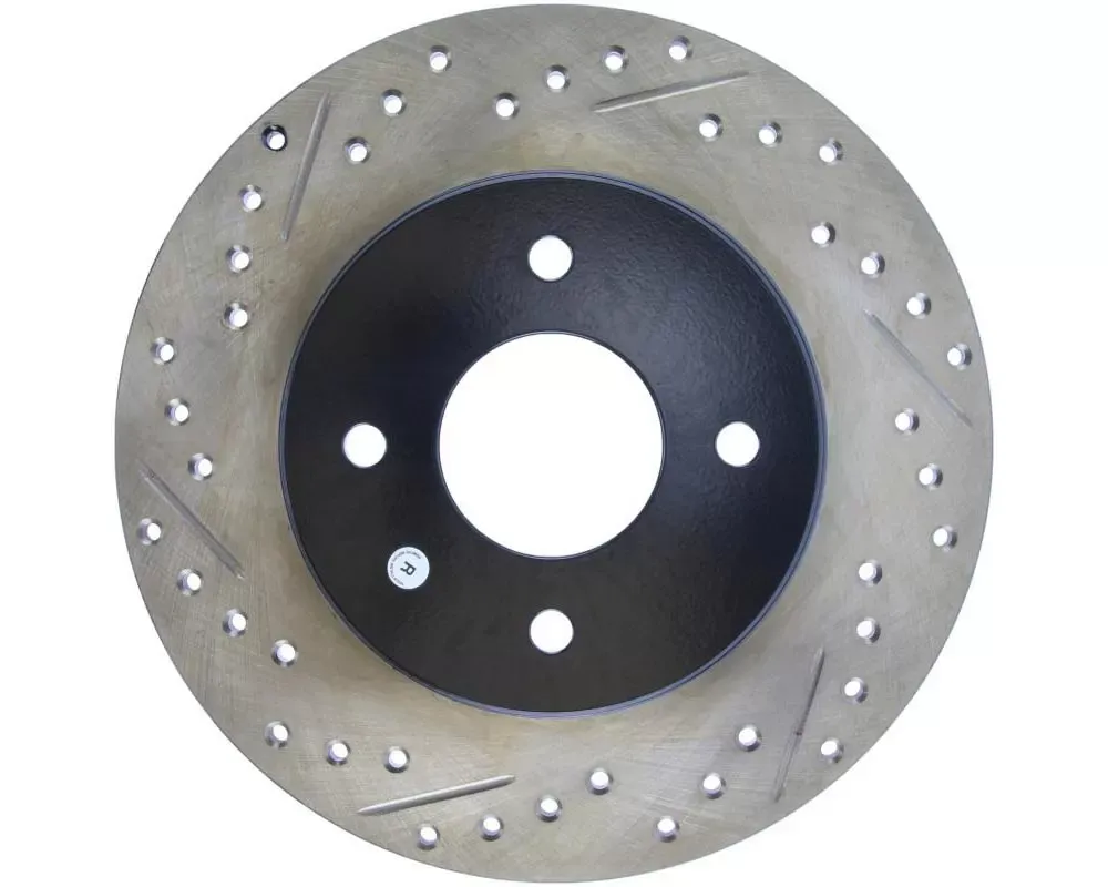 StopTech Sport Drilled/Slotted Brake Rotor Rear Right Nissan