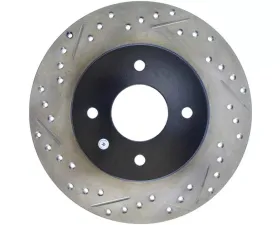 StopTech Sport Drilled/Slotted Brake Rotor Rear Right Nissan 300ZX 84-85 127.42021R