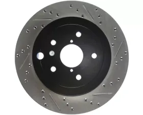 StopTech Sport Drilled/Slotted Brake Rotor Rear Left Subaru STI 2015-2021 127.47030L