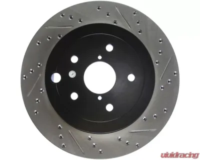 StopTech Sport Drilled/Slotted Brake Rotor Rear Left Subaru STI 2015-2021 127.47030L - 127.47030L