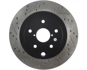 StopTech Sport Drilled/Slotted Brake Rotor Rear Right Subaru STI 2015-2021 127.47030R
