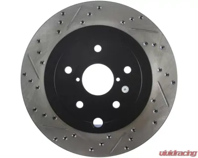 StopTech Sport Drilled/Slotted Brake Rotor Rear Right Subaru STI 2015-2021 127.47030R - 127.47030R
