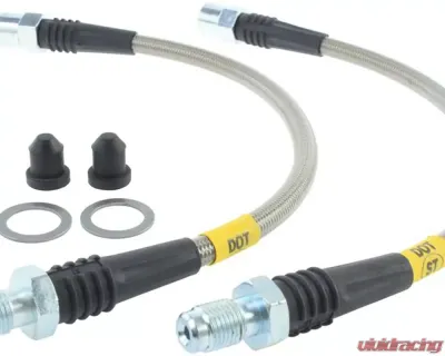 StopTech Stainless Steel Brake Line Kit, Mercedes-Benz Rear, 950.35502 - 950.35502