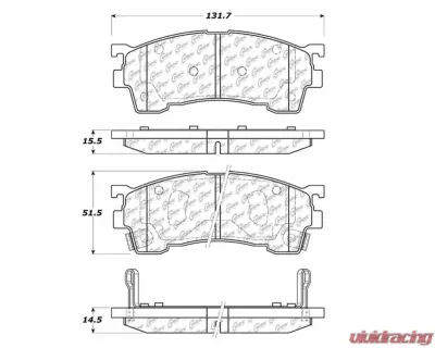 StopTech Brake Rotor, Front, Silver, for Honda Civic 2006-2011, 104.0637 - 104.06370