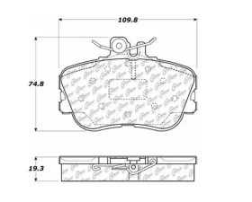 StopTech Brake Rotor Set - Front, Silver, 2007-2014 Jeep Wrangler, 104.0645