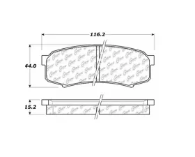 StopTech Brake Rotor Set - Front, Silver, Honda Civic 2006-2011, 105.0606