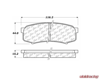 StopTech Brake Rotor Set - Front, Silver, Honda Civic 2006-2011, 105.0606 - 105.06060