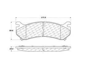 StopTech Brake Rotor, Front, Silver, Ford Mustang 2015-2023, 106.0785