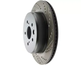 StopTech Sport Drilled/Slotted Rotor Rear Left Lexus 2006-2012 127.44189L
