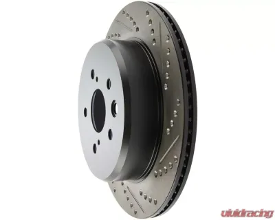 StopTech Sport Drilled/Slotted Rotor Rear Left Lexus 2006-2012 127.44189L - 127.44189L
