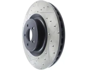 StopTech Sport Drilled/Slotted Rotor Right Ford 5.0L V8 2011-2014 127.61116R