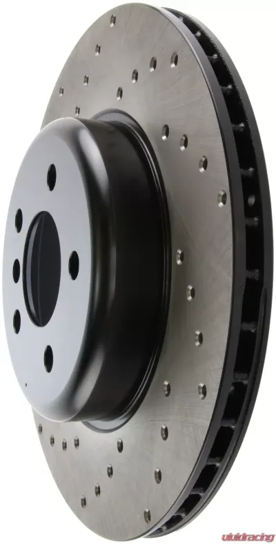 StopTech Sport Cross Drilled Brake Rotor Rear Right BMW 128.34133R - 128.34133R