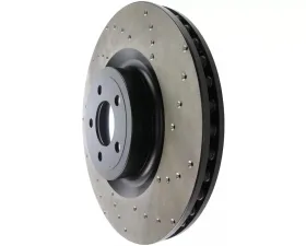 StopTech Sport Cross Drilled Brake Rotor Left Ford 5.0L V8 128.61116L