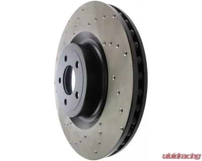 StopTech Sport Cross Drilled Brake Rotor Right Ford 5.0L V8 128.61116R - 128.61116R