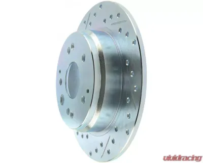 StopTech Select Sport Drilled & Slotted Rear Right Rotor for Ford F-150 227.40061R - 227.40061R