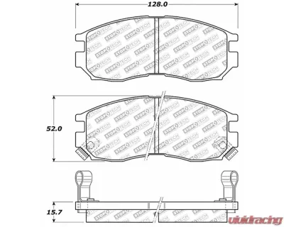 StopTech Brake Rotor - Front, Silver, Fits Honda Civic 2006-2011, 305.0484 - 305.04840