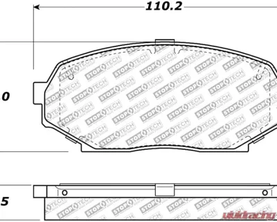 StopTech Brake Rotor - Front, Silver, Steel, Honda Civic 2006-2011, 305.0525 - 305.05250