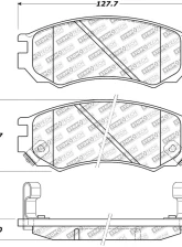 StopTech Brake Rotor, Front, Black, for Honda Civic 2006-2011, 305.0549                                     - 305.05490 - Image 2