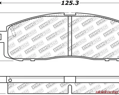 StopTech Brake Rotor, Front, Silver, Compatible with Ford Mustang 2015-2023, 305.0622 - 305.06220