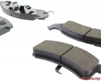 StopTech Brake Pads - Front, Ceramic, Red, Ford Mustang 2015-2023, 305.0623 - 305.06230